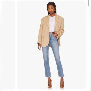 AGOLDE Riley High Rise Straight Crop in Haven